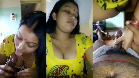 Big boobs Guwahati bhabhi blowjob and riding dick short clip