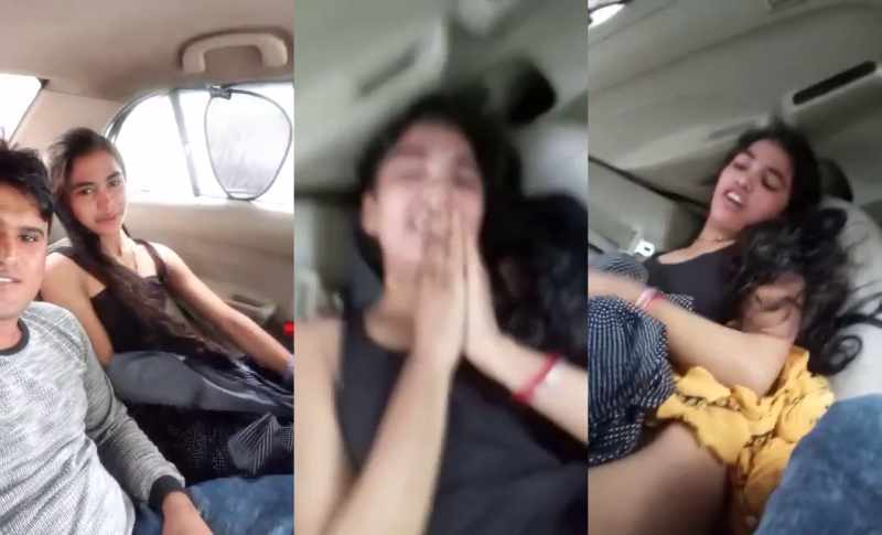 Hot Desi Indian Couple Sex In Car Viral Video Mms leaked sextape