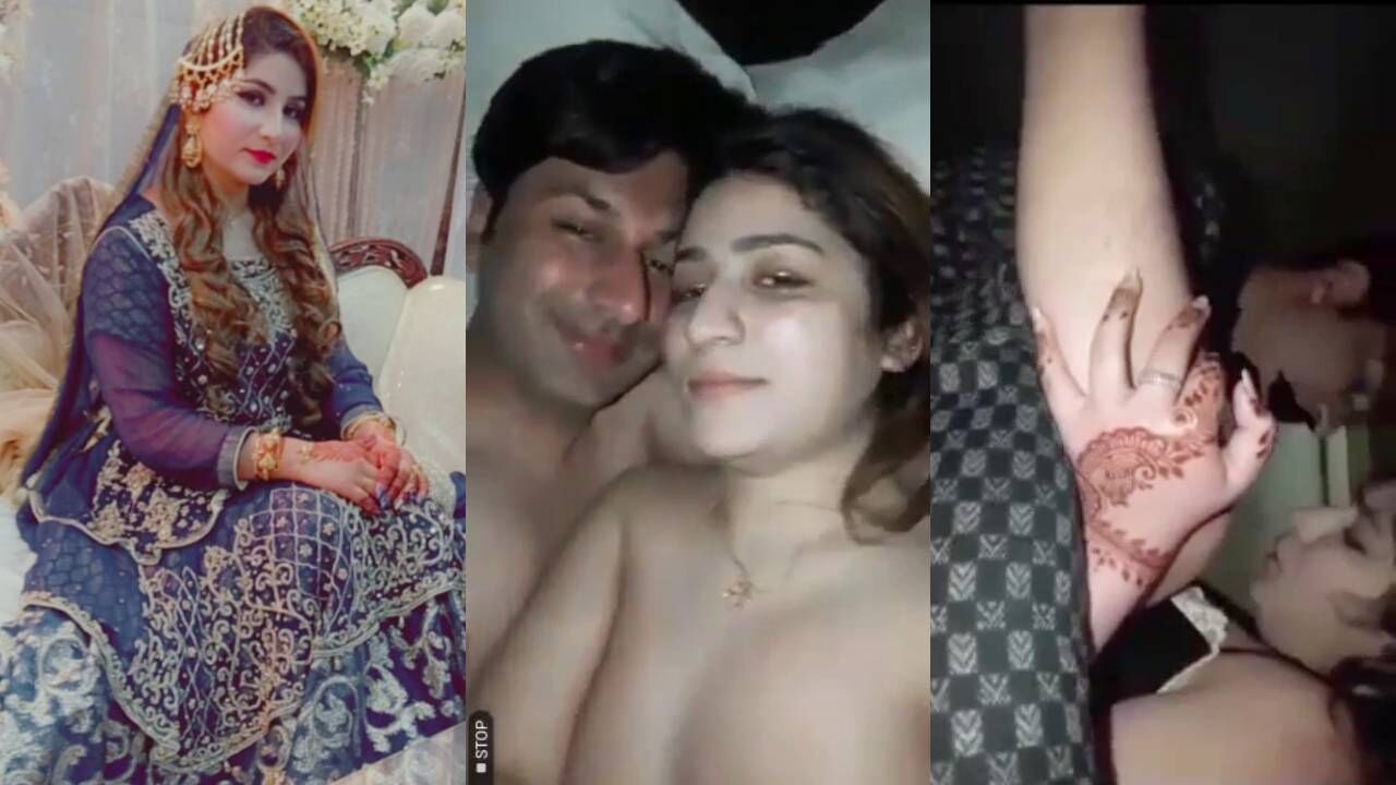 Hot Pakistani tiktok girl suhagrat sex with her husband leaked sex tape viral video MMS sex