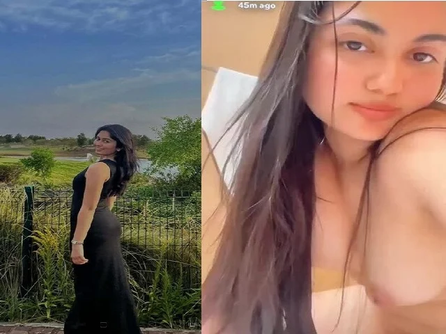 Beautiful girlfriend Snapchat snaps leak naked boobs and pussy show viral video mms leaked sextape xxx