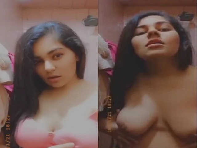 Pakistani gf sexy boobs show for her bf viral video mms leaked sextape