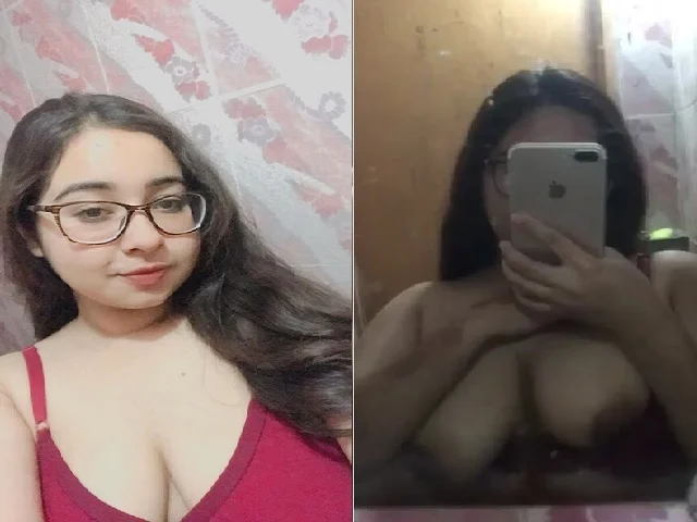 Young college girl topless big boobs viral video mms leaked sextape xxx